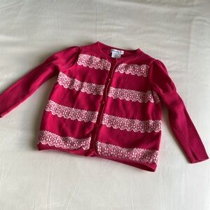 Pink Knit Cardigan